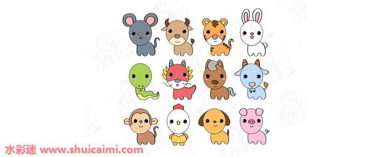 萌萌哒小动物怎么画 萌萌哒小动物简笔画图片