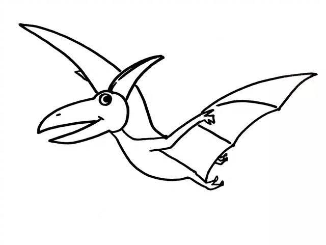 画恐龙简笔画 画恐龙简笔画图片大全