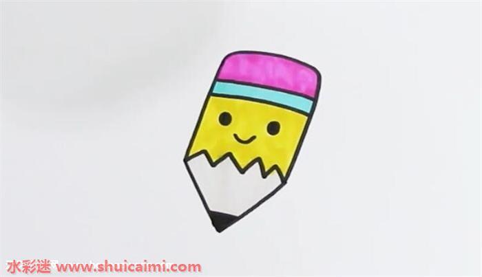 铅笔怎么画 铅笔简笔画简单彩色