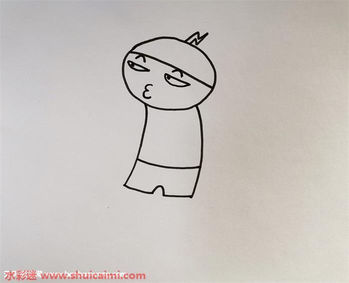 米小圈怎么画 米小圈简笔画漂亮