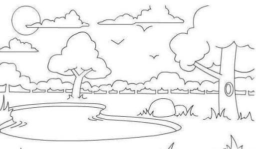 夏天的简笔画图片大全 关于夏天的简笔画图片大全