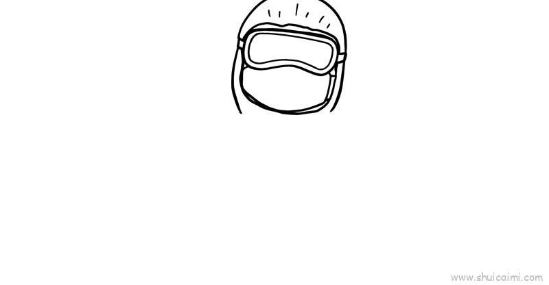 疫情儿童画怎么画 疫情简笔画图片