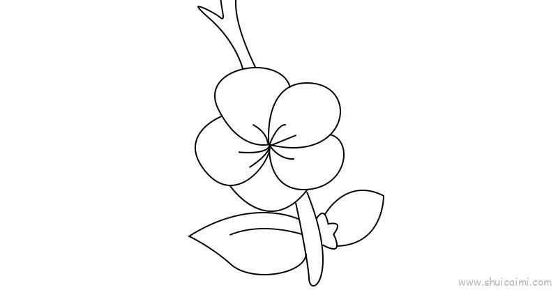 梅花教程儿童画怎么画 梅花教程简笔画步骤