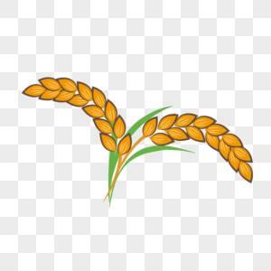 稻子简笔画 农民种稻子简笔画