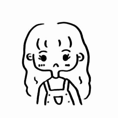 小女孩头像简笔画 小女孩头像简笔画图片大全可爱