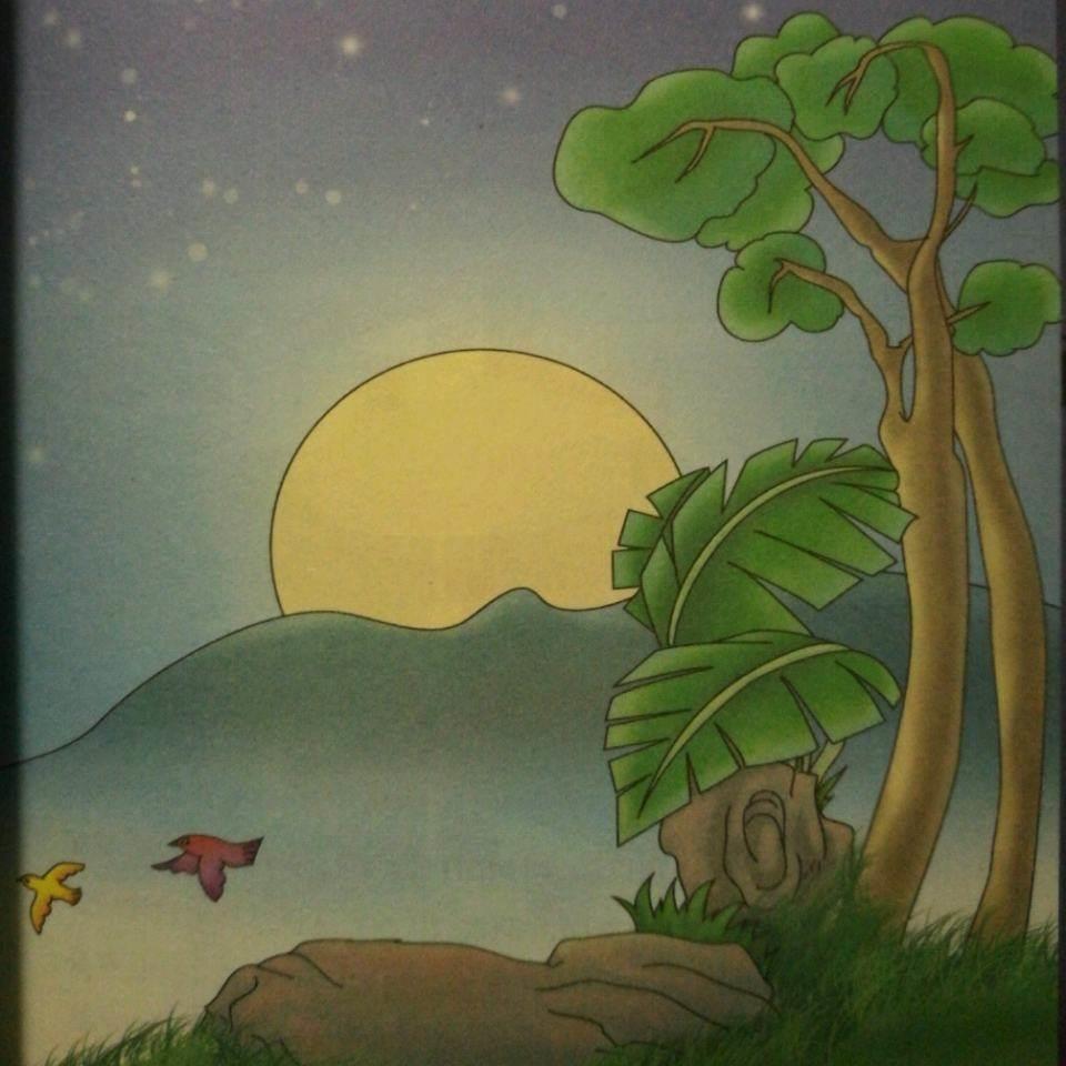 诗配画图片大全简笔画 诗配画图片简笔画