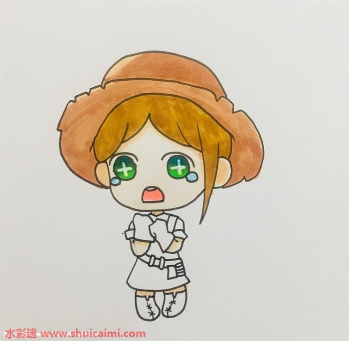 可爱的第五人格园丁简笔画教程图解