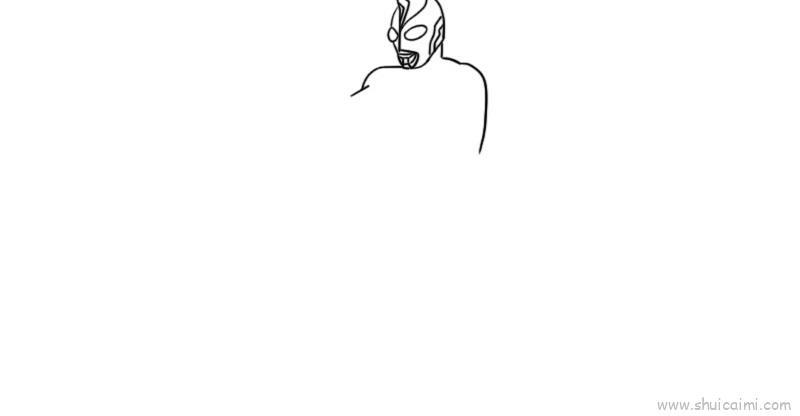 戴拿奥特曼儿童画怎么画 戴拿奥特曼简笔画画法