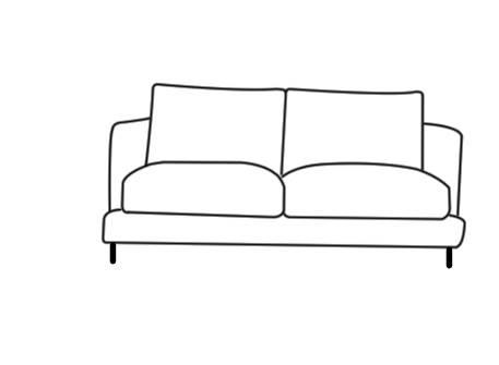 沙发简笔画 沙发简笔画立体