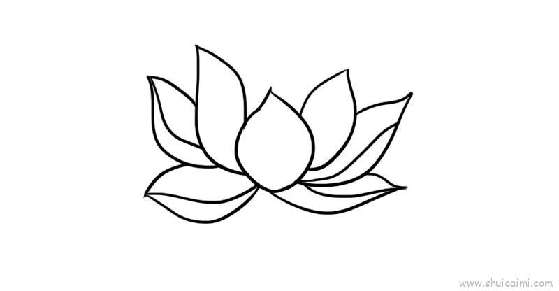 花瓣儿童画怎么画 花瓣简笔画图片大全