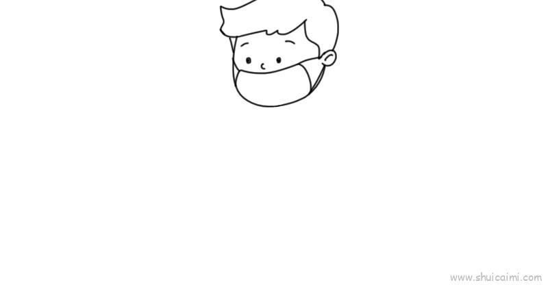 抗击疫情儿童画怎么画 抗击疫情简笔画好看