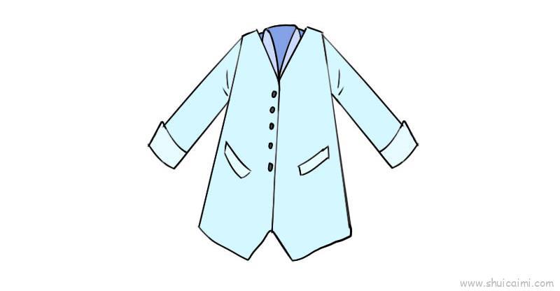 医生衣服教程儿童画怎么画 医生衣服教程简笔画简单又好看