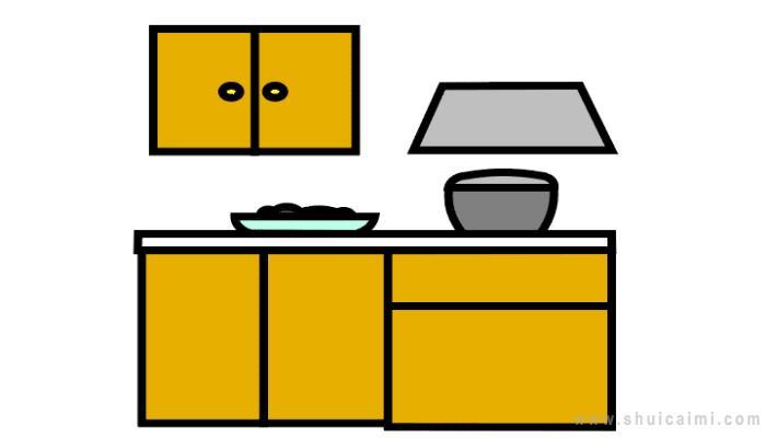 厨房简笔画怎么画 厨房简笔画图片大全