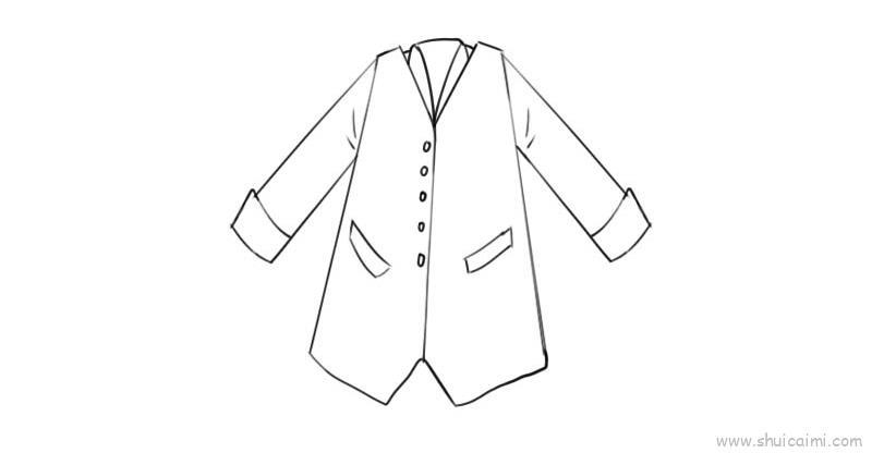 医生衣服教程儿童画怎么画 医生衣服教程简笔画简单又好看