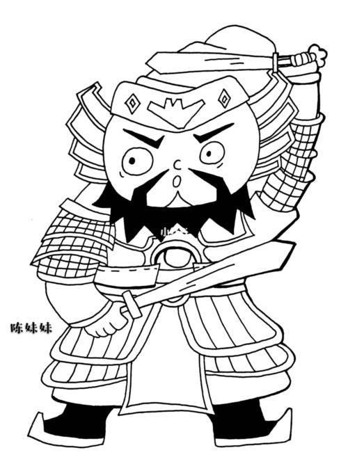 门神怎么画最简单 门神怎么画最简单又好看