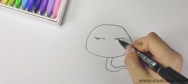 小蛇儿童简笔画怎么画 小蛇儿童画顺序