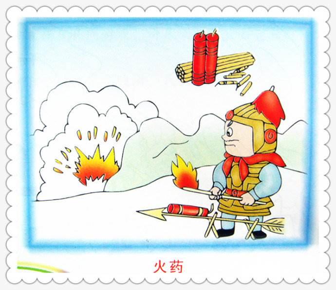 四大发明简笔画 四大发明简笔画图片大全