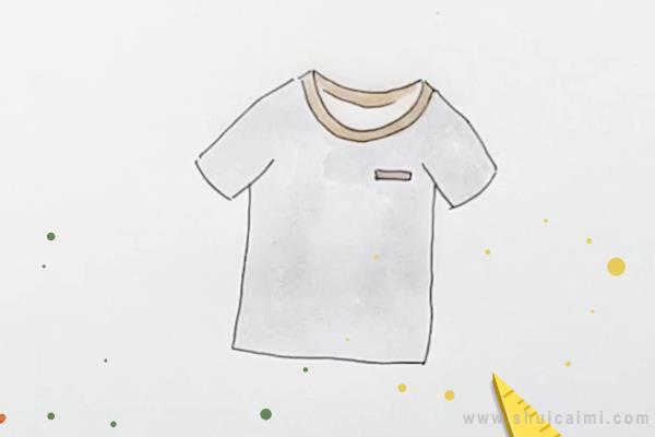 衣服简笔画怎么画 衣服简笔画顺序