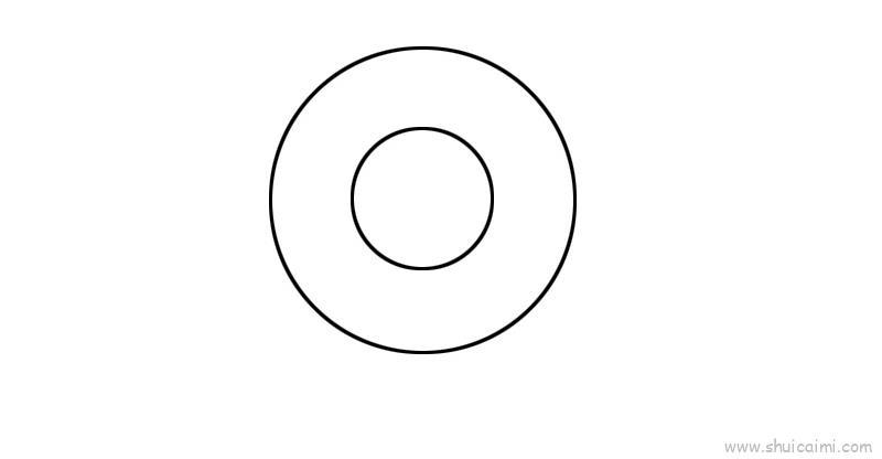 游泳圈儿童画怎么画 游泳圈简笔画图片大全
