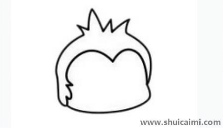 猴子儿童简笔画