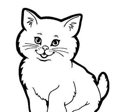 猫咪图片简笔画 卡通猫咪图片简笔画