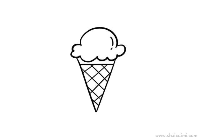 甜品儿童画怎么画 甜品简笔画顺序