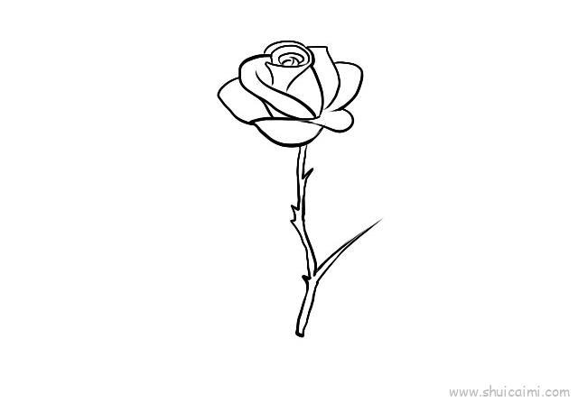 月季花儿童画怎么画 月季花简笔画简单又好看