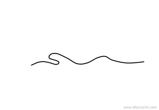 丝带儿童画怎么画 丝带简笔画简单