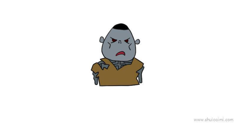 万圣节吸血鬼鬼怪儿童画怎么画 万圣节吸血鬼鬼怪简笔画顺序