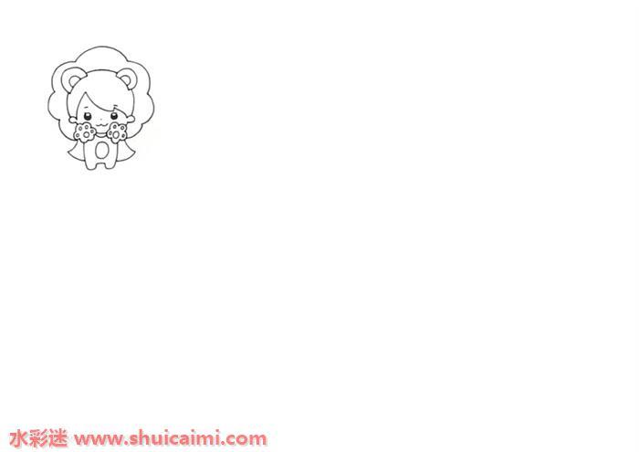 12星座娃娃怎么画 12星座娃娃简笔画简单上色教程图解