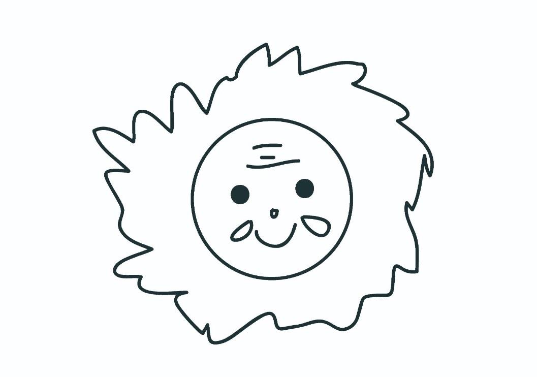 太阳公公简笔画怎么画 太阳公公简笔画好看