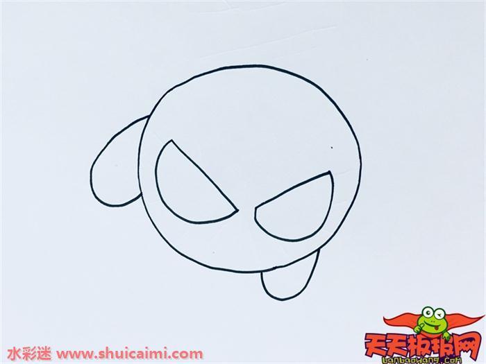 复联4蜘蛛侠怎么画 复联4蜘蛛侠简笔画简单易画彩色