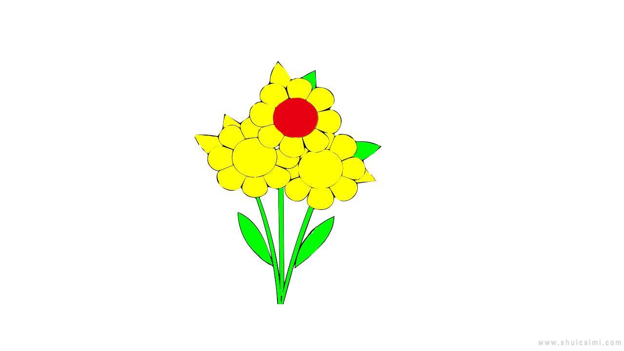 花束简笔画怎么画 花束简笔画好看