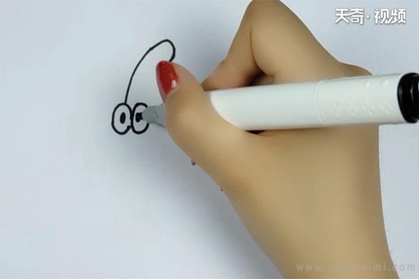 派大兴简笔画怎么画 派大兴简笔画顺序