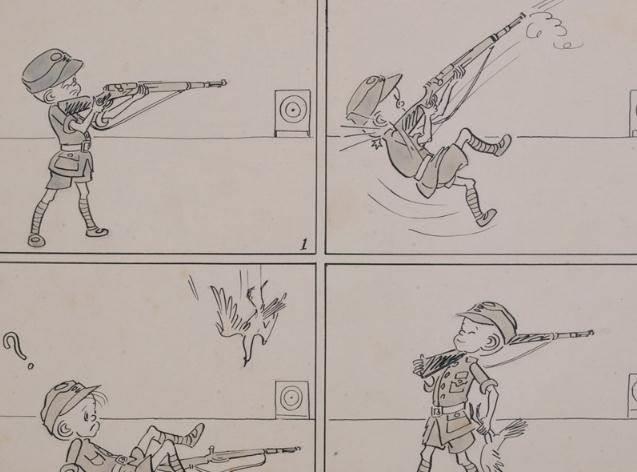 连环画简笔画 连环画简笔画六格