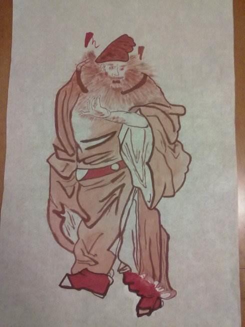 简单钟馗画法 简单钟馗画法图片