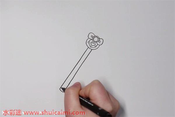 魔法棒怎么画 魔法棒简笔画彩色