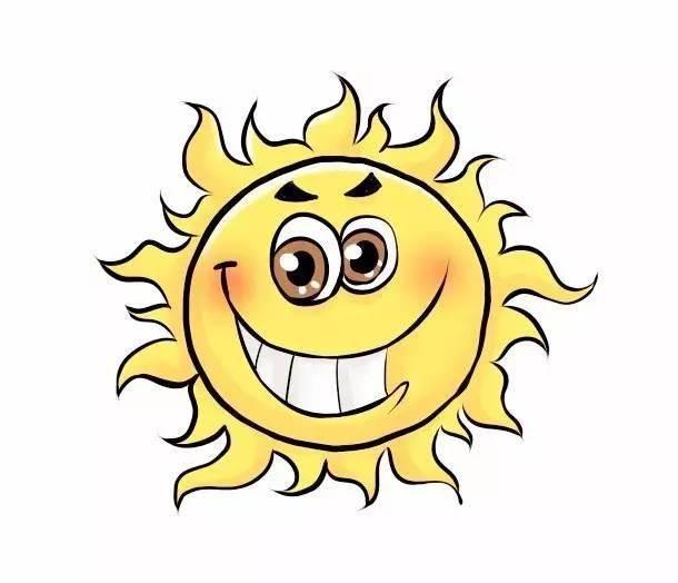 简笔画太阳 简笔画太阳涂色