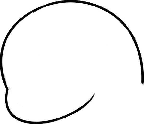 乖巧的大鲵的简笔画怎么画 乖巧的大鲵简笔画简单