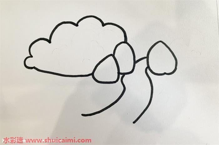 溪边怎么画 水墨画溪边简笔画彩色