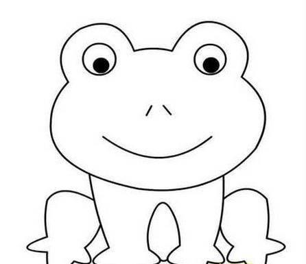 青蛙的简笔画图片大全 简笔画画青蛙图片