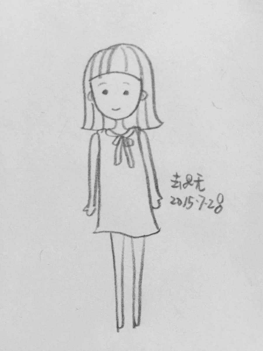 小人简笔画可爱 古代小人简笔画可爱
