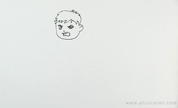 绿巨人简笔画怎么画 绿巨人简笔画简单又好看