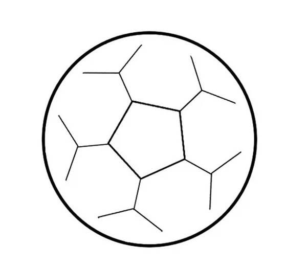 足球的简笔画图片大全 足球的简笔画图片大全大图可爱
