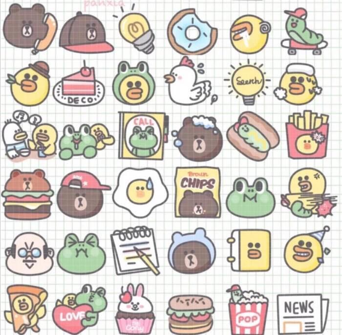 小图案简笔画可爱手绘 小图案简笔画可爱手绘卡通