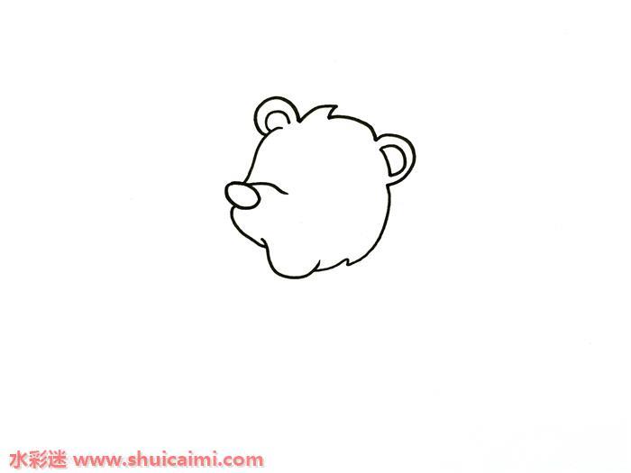 QQ红包熊怎么画 熊简笔画简单易画彩色