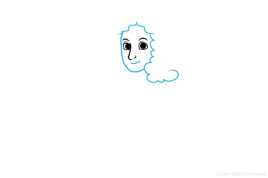 牛顿怎么画 牛顿简笔画漂亮卡通