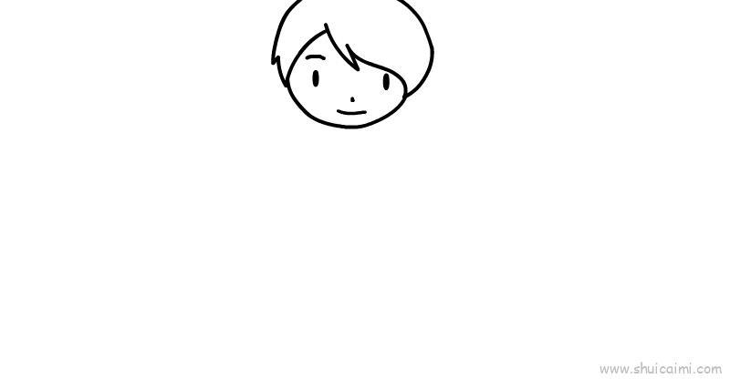 椅子上坐人儿童画怎么画 椅子上坐人简笔画图片大全