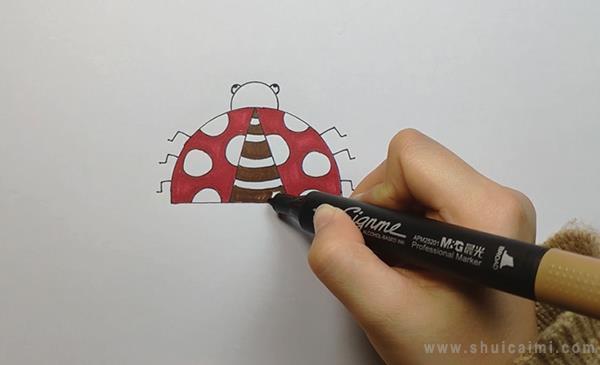 甲壳虫简笔画怎么画 甲壳虫简笔画图片大全