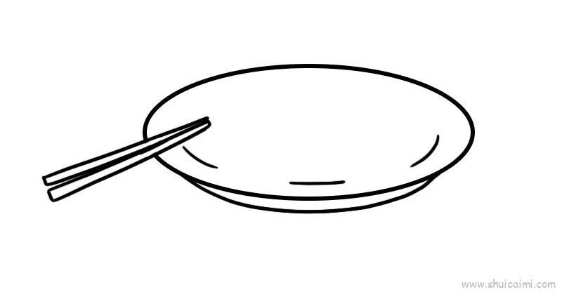 饺子儿童画怎么画 饺子简笔画简单